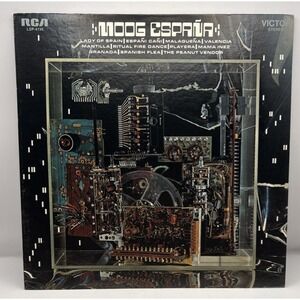 Moog Espana LP Vinyl Record Andy Wiswell Sid Bass Electronic Latin
